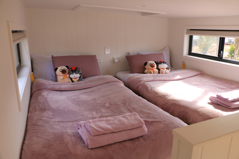 Bedroom 2, The Pink Lake Tiny House - 'sakura', Wakefield