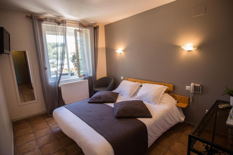 Bedroom 2, Logis Auberge De L'espinouse, Hérault
