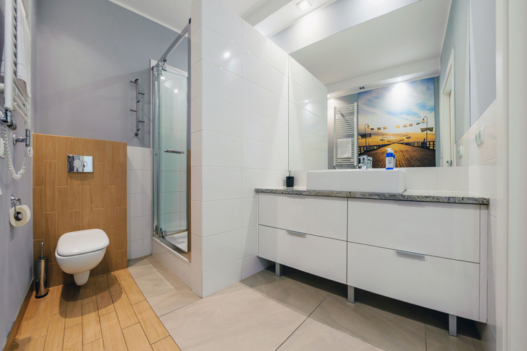 Bathroom 4, Apartamenty Sun & Snow Jelitkowska, Gdańsk City