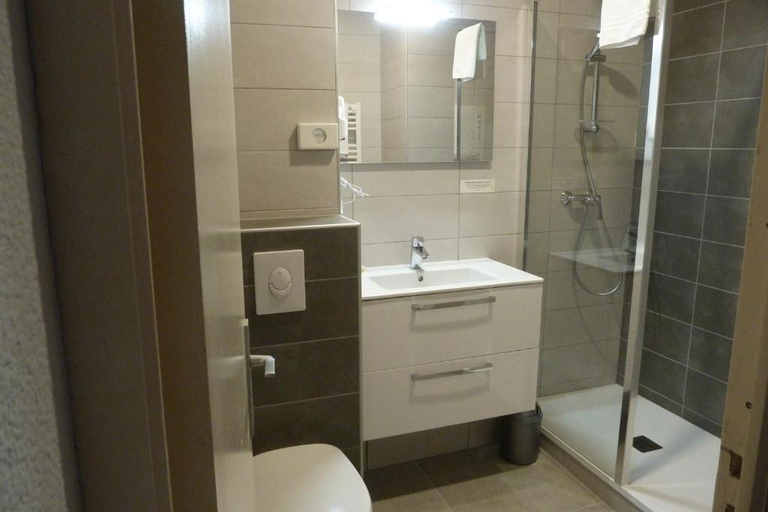 Bathroom 4, Logis Hotel Le Saint Clement, Rhône
