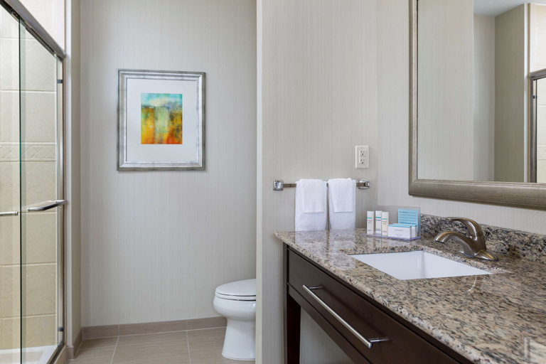 Bathroom 5, Hampton Inn & Suites Philadelphia Montgomeryville, Montgomery