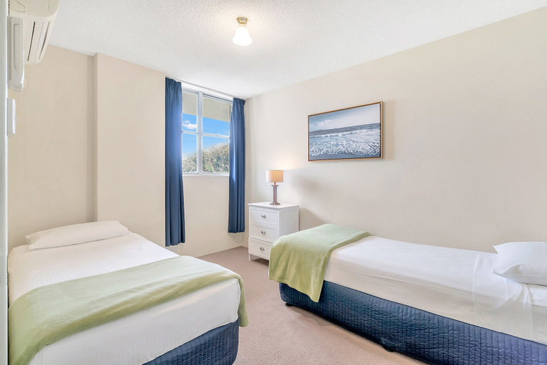 Bedroom 3, Tradewinds Apartments, Coffs Harbour - Pt A