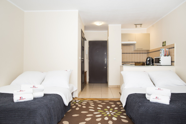 Bedroom 3, Hosapartments City Center, Warsaw