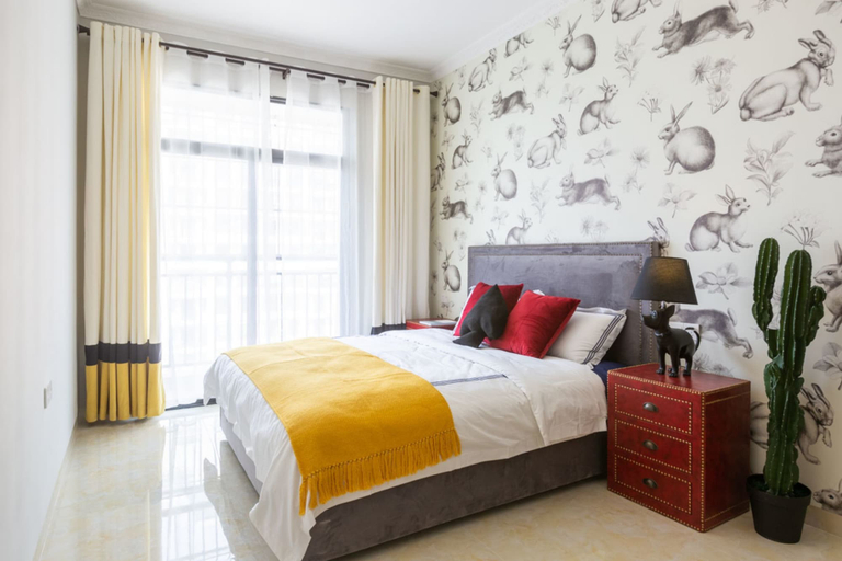 Bedroom 2, Locals Boutique Apartment Qianshan No.4, Zhuhai