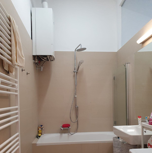 Bathroom 3, Servicierte Wohnung in der City, Wien