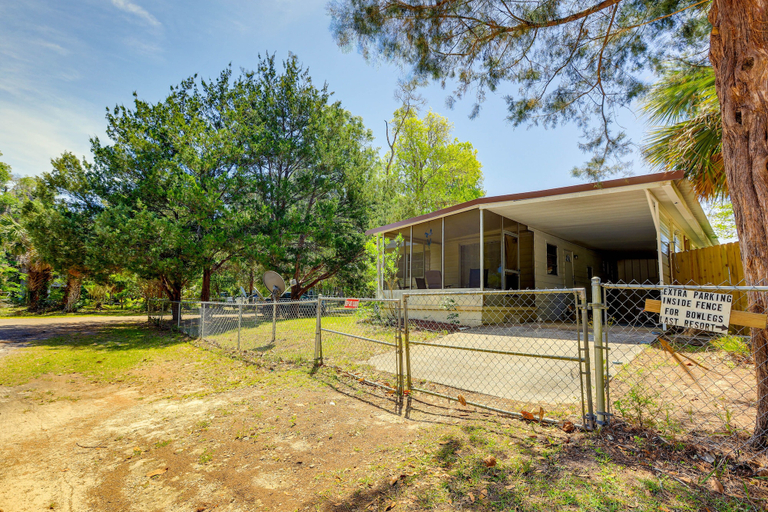 Exterior & Views 2, Steinhatchee Home w/ Grill & Screened-in Porch, Dixie