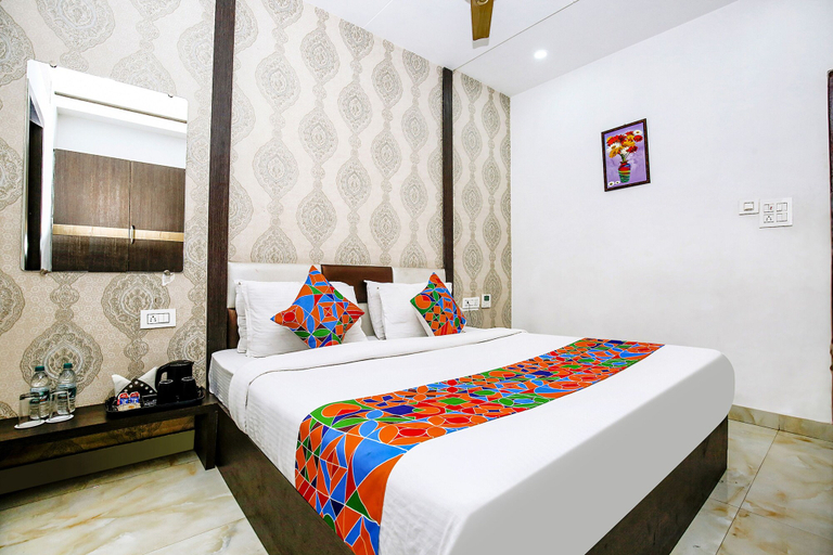 Bedroom 2, FabHotel Golden Temple Paradise 50 meters from golden temple, Amritsar