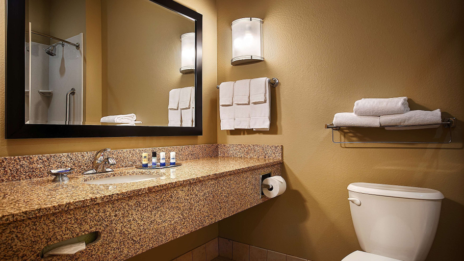Bathroom 5, Best Western Plus Chalmette Hotel, Saint Bernard