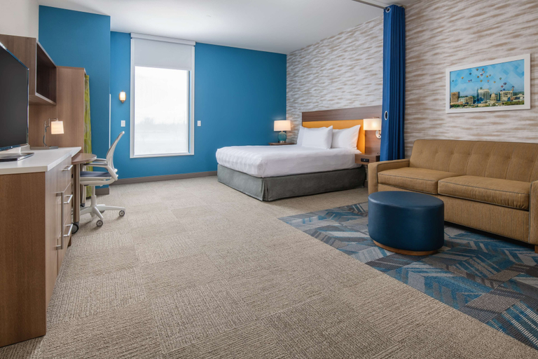 Bedroom 3, Home2 Suites By Hilton Boise Downtown, Ada