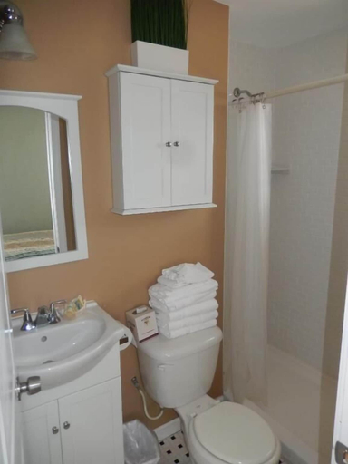 Bathroom 5, Sifting Sands Motel, Cape May