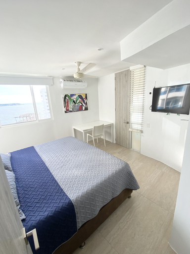 Bedroom 2, 3TC10 Apartamento Cartagena frente al mar, Cartagena de Indias