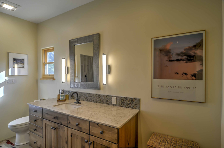Bathroom 3, Hidden Santa Fe Gem - Nestled in Tesuque Hills!, Santa Fe
