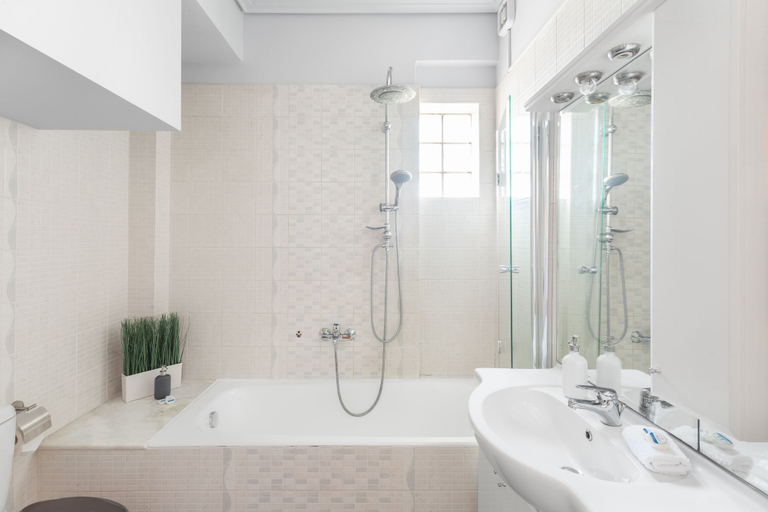 Bathroom 4, Penthouse w Acropolis View & Parking, Attica