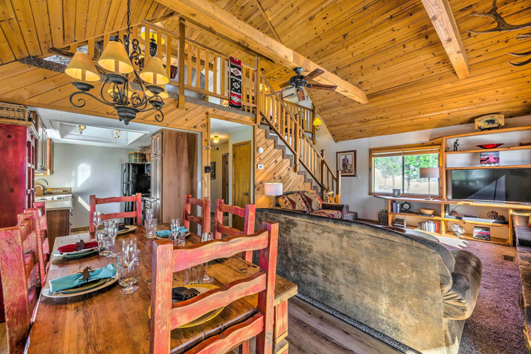 Food & Drinks, Mountaintop Ruidoso Cabin w/ Panoramic Views!, Lincoln