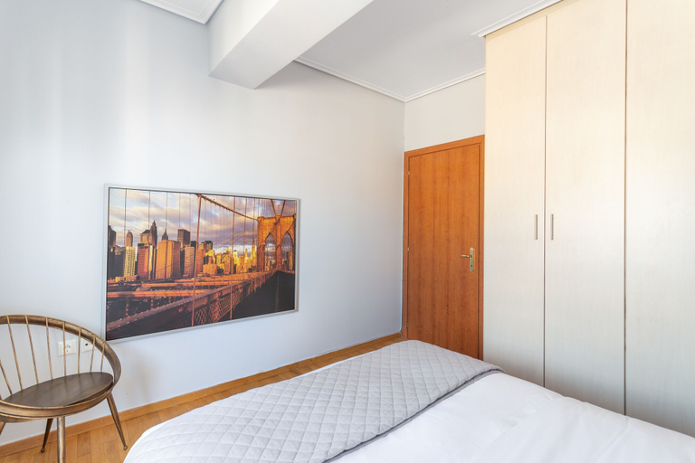 Bedroom 3, Penthouse w Acropolis View & Parking, Attica