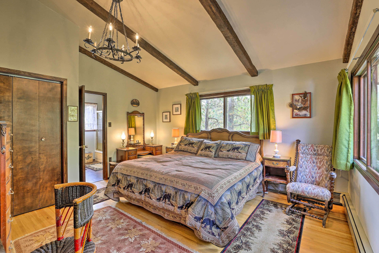 Bedroom 3, Walk to Town: Updated Frisco Cabin w/ 2 Decks!, Summit