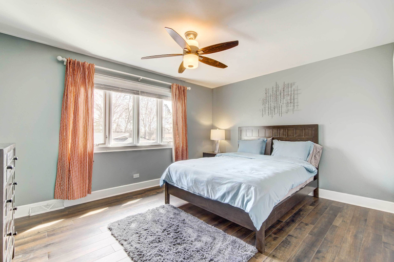 Bedroom 3, Bike & Kayak: Lakefront Prospect Heights Home, Cook