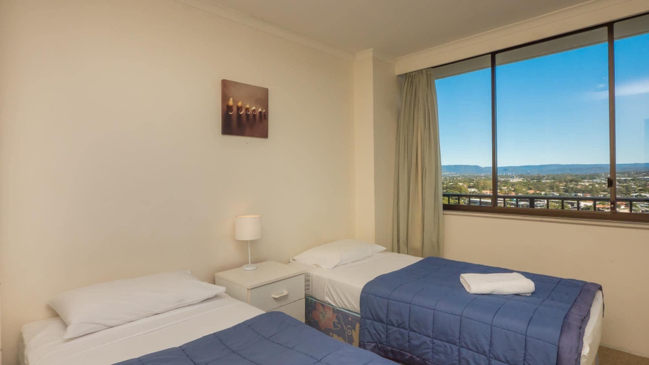 Bedroom 3, Silverton Holiday Apartments, Gold Coast