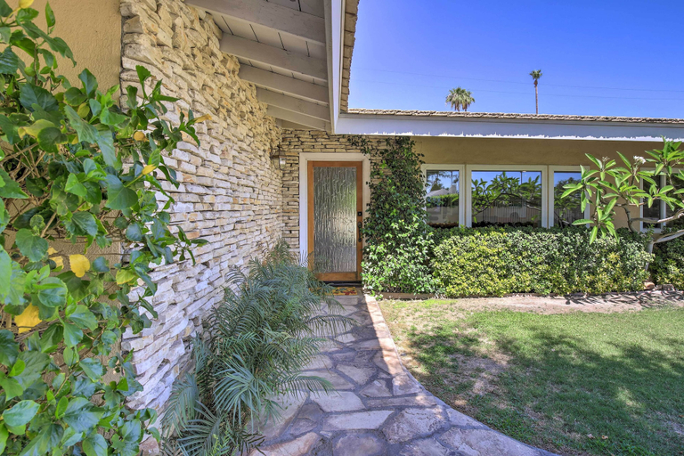 Exterior & Views 2, Patio, Pool and Mountain Views Palm Springs Home!, Riverside