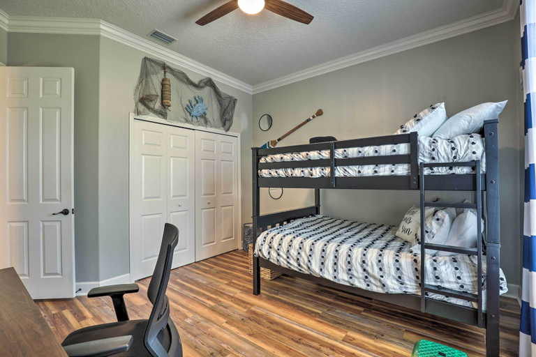 Bedroom 3, Upscale Palm Coast Home w/ Pool: 7 Mi to Beaches!, Flagler