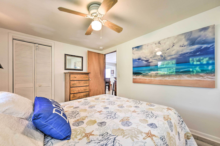 Bedroom 2, Oceanfront Amelia Island Cottage Near State Park!, Nassau