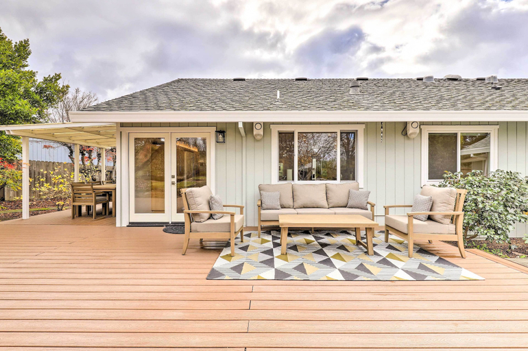 Exterior & Views 2, Peaceful Windsor Retreat with Private Hot Tub!, Sonoma