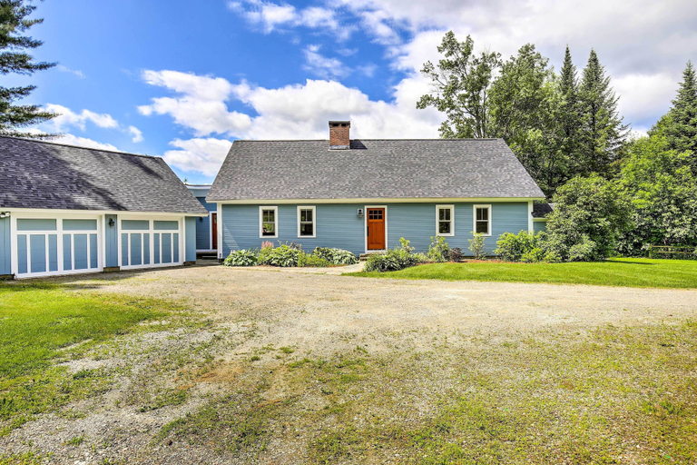 Exterior & Views, Pet-Friendly House w/ Deck - 10 Mi to Stowe Mtn!, Lamoille