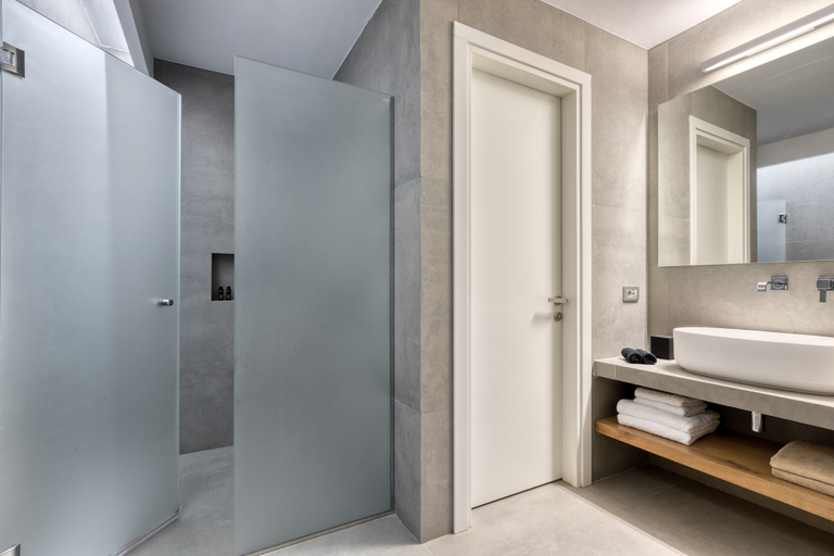Bathroom 5, Elia Mykonos Resort, South Aegean