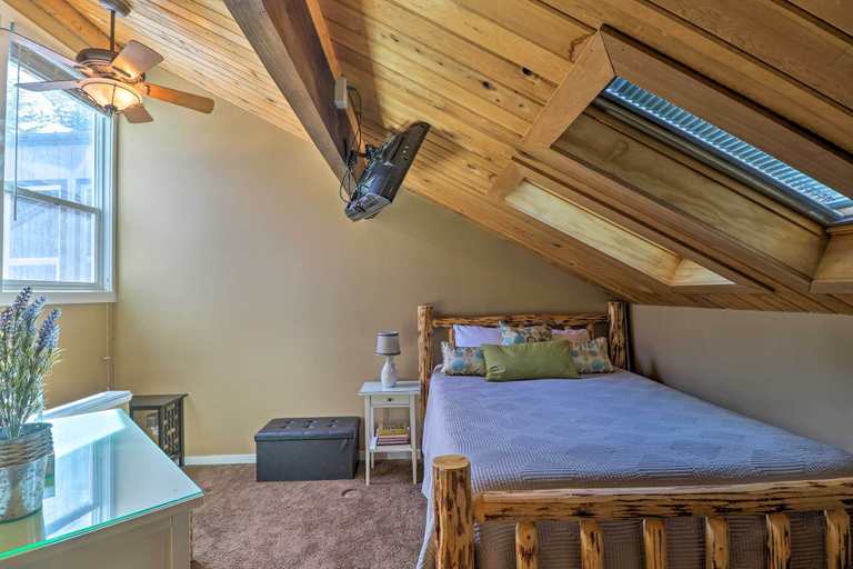 Bedroom 3, Airy Resort Condo < 3 Miles to Whitefish Mountain!, Flathead