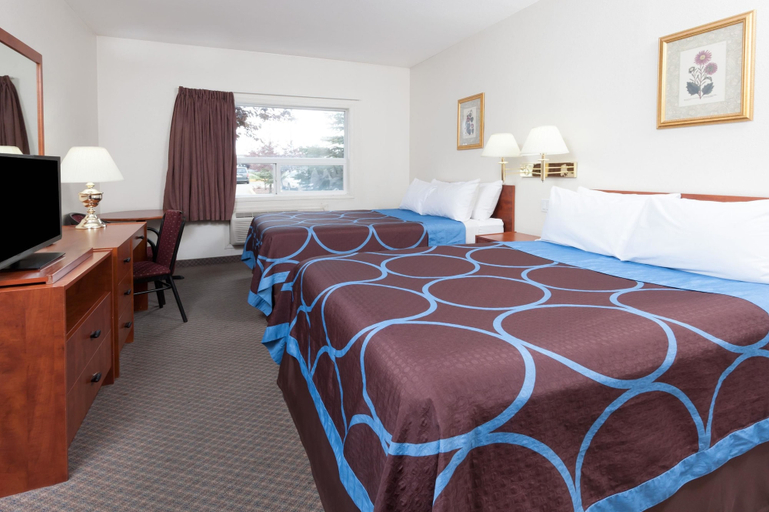 Bedroom 3, Super 8 by Wyndham Edmonton/West, Division No. 11