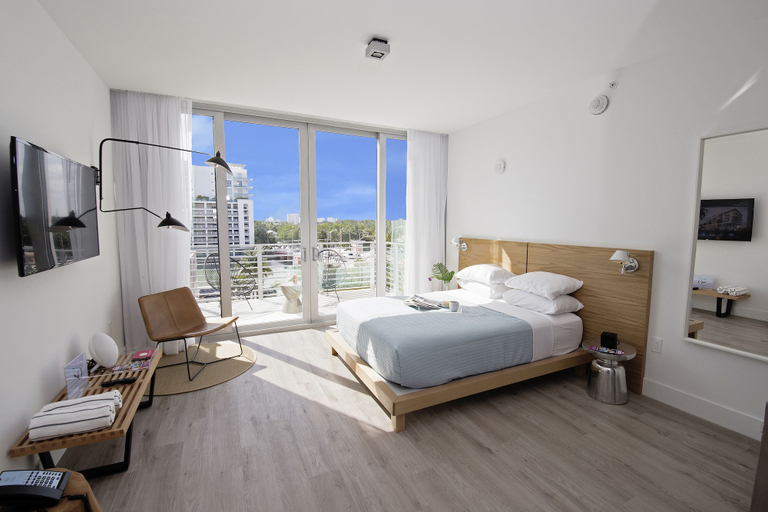 Bedroom 1, 6080 Design Hotel by Eskape Collection, Miami-Dade