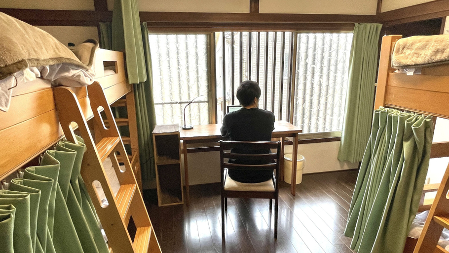 Bedroom 2, Guesthouse KYOTO COMPASS - Hostel, Kyoto