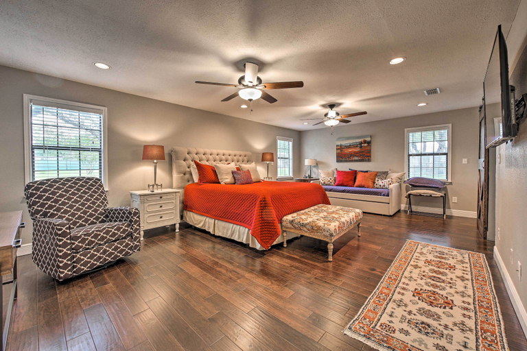 Bedroom 3, Spacious New Braunfels Escape w/ Private Deck!, Comal