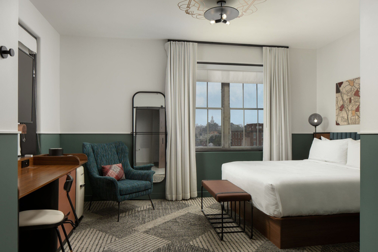 Bedroom 4, Hotel Forty Five, Macon, a Tribute Portfolio Hotel, Bibb