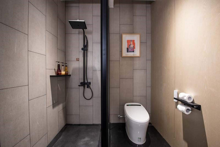 Bathroom, Manxin Beijing Bei Qi Jia Wen Du Shui Cheng Hotel, Beijing