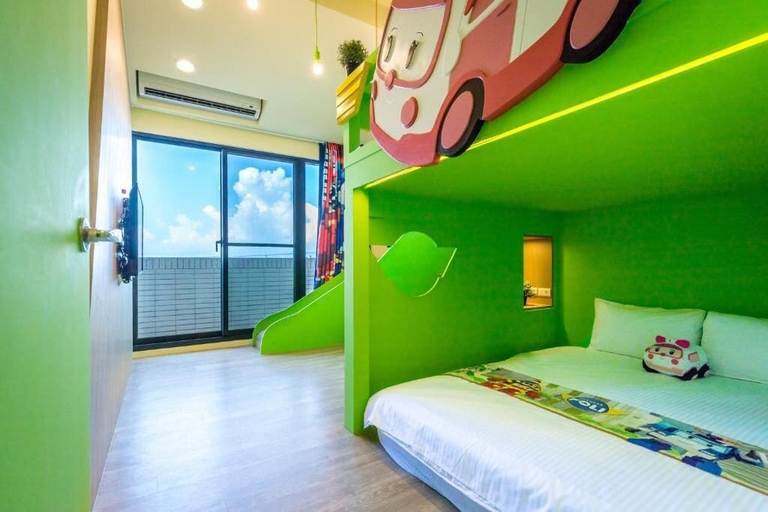 Bedroom 4, Songfeng Qinzi Homestay, Yilan