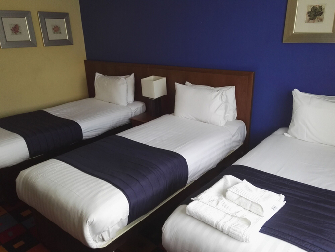 Bedroom 3, The Caledonian Hotel, Newcastle upon Tyne