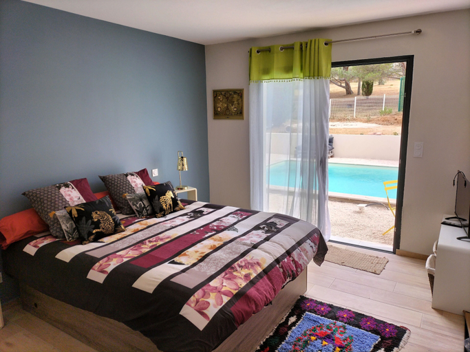 Bedroom 4, Les garrigues Ensoleillées, Aude