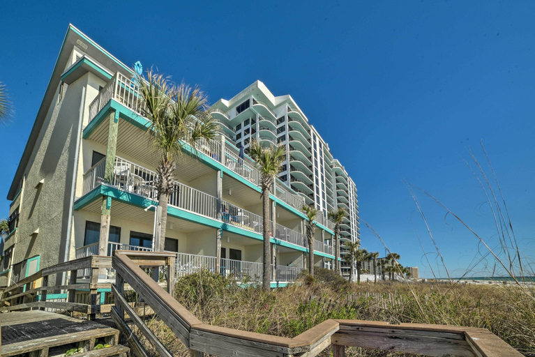 Exterior & Views 2, Oceanfront Panama City Beach Condo with Balcony!, Bay