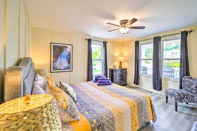 Bedroom 3, Bright Boone Home: Walk to Appalachian State!, Watauga