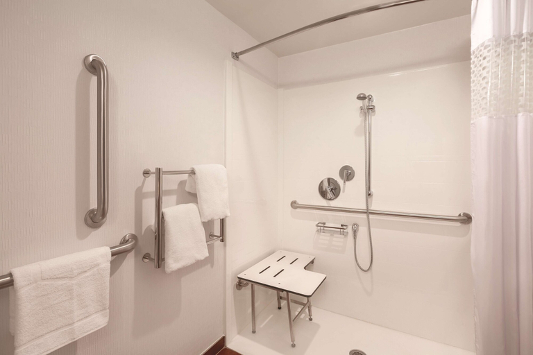 Bathroom 5, Hampton Inn Des Moines-Airport, Polk