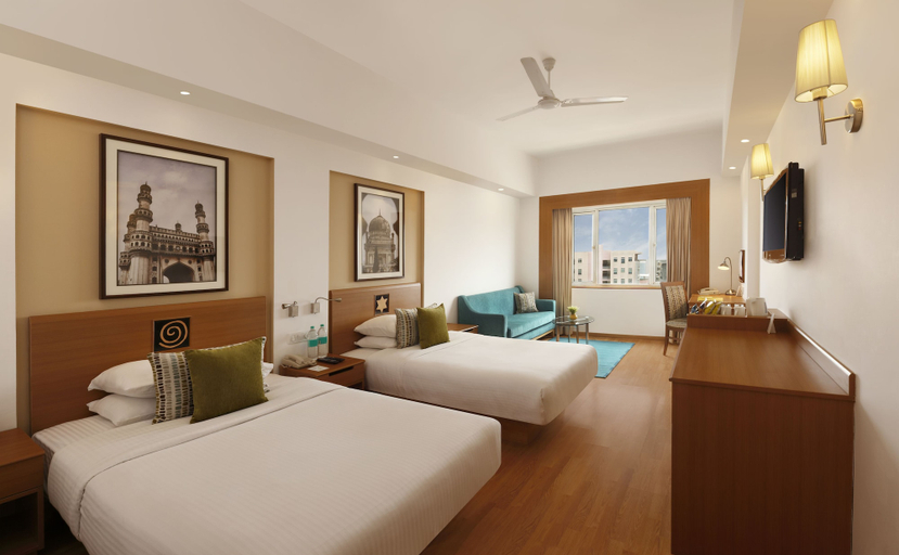 Bedroom 3, Lemon Tree Premier, HITEC City, Hyderabad, Hyderabad