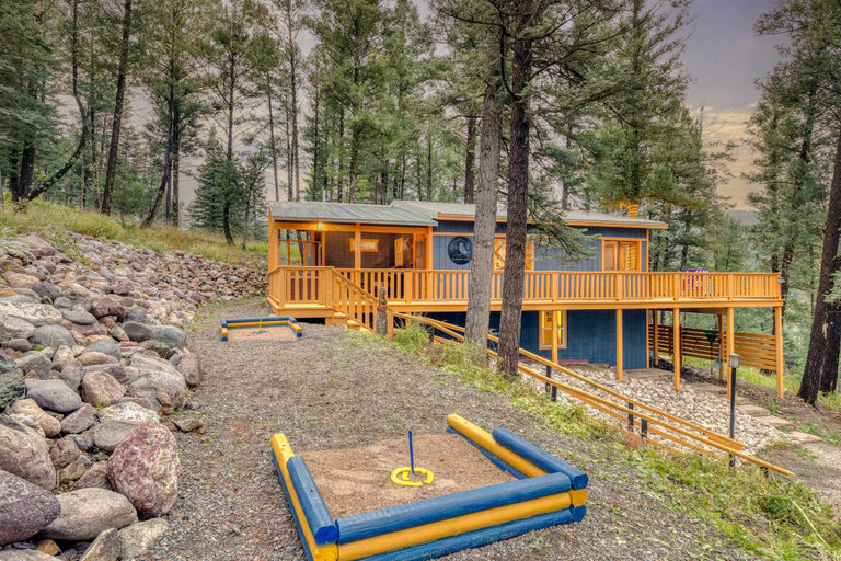 Exterior & Views 2, Bluebird Pines Cabin With Gas Fire Pit & View!, Lincoln