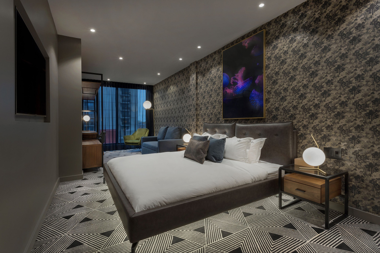 Bedroom 3, Hôtel St-Thomas, Montréal