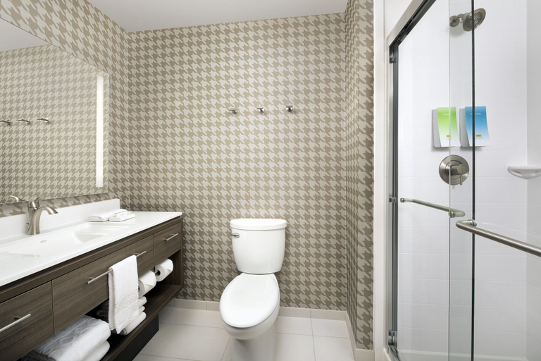 Bathroom 4, Home2 Suites by Hilton Clovis Fresno Airport, Fresno