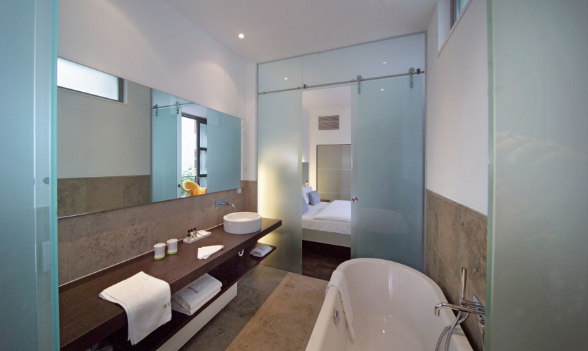 Bathroom 5, Arthotel Heidelberg, Heidelberg