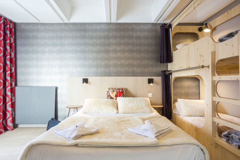 Bedroom 3, Hôtel Club MMV Le Flaine, Haute-Savoie