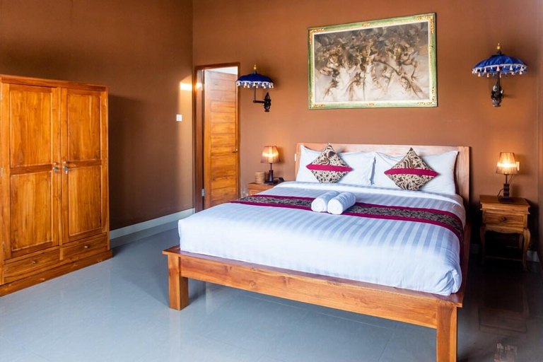 Bedroom, Putra Tama Private Pool Villa, Gianyar