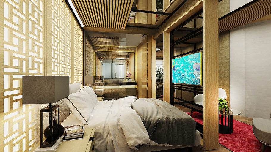 Bedroom 2, Hotel & Spa Hanami, Belgrade