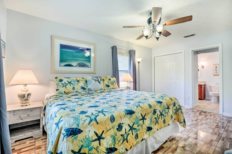 Bedroom 3, Sleeps 9 | Walk to Beach | St. Augustine Home, Saint Johns